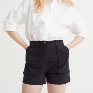 H&M Cargo Style Linen Shorts